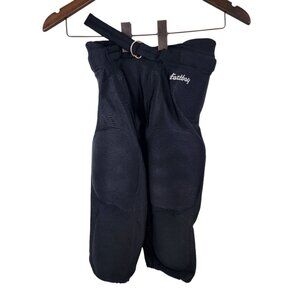 Eastbay Youth Medium Black Football Pants With Belt & Padding‎